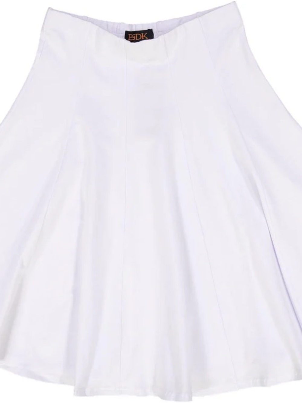 White A-Line Women's Skirt